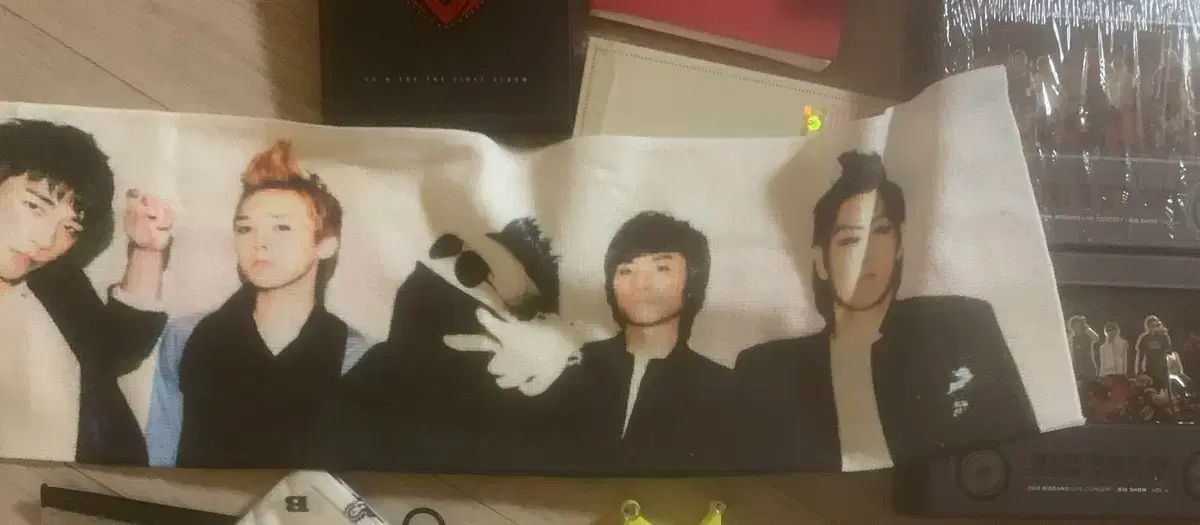 【雷市場（ポンジャン）商品韓国直送】 BIGBANG(ビッグバン) スローガン (タオルペーパー)