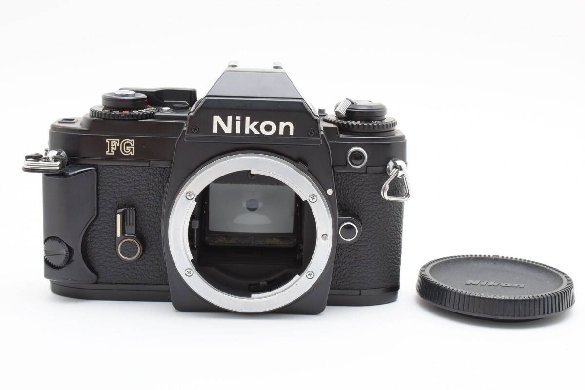 【完動品】 Nikon FG ブラック ボディ ☆希少美品☆ ニコン Nikon FG ブラック ボディ 動作品 / 現状