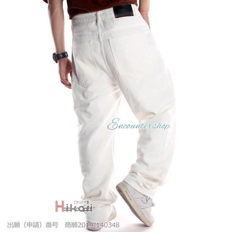 ジーンズ メンズ 太め 40代 50代 デニムパンツ ストレッチ ジーパン