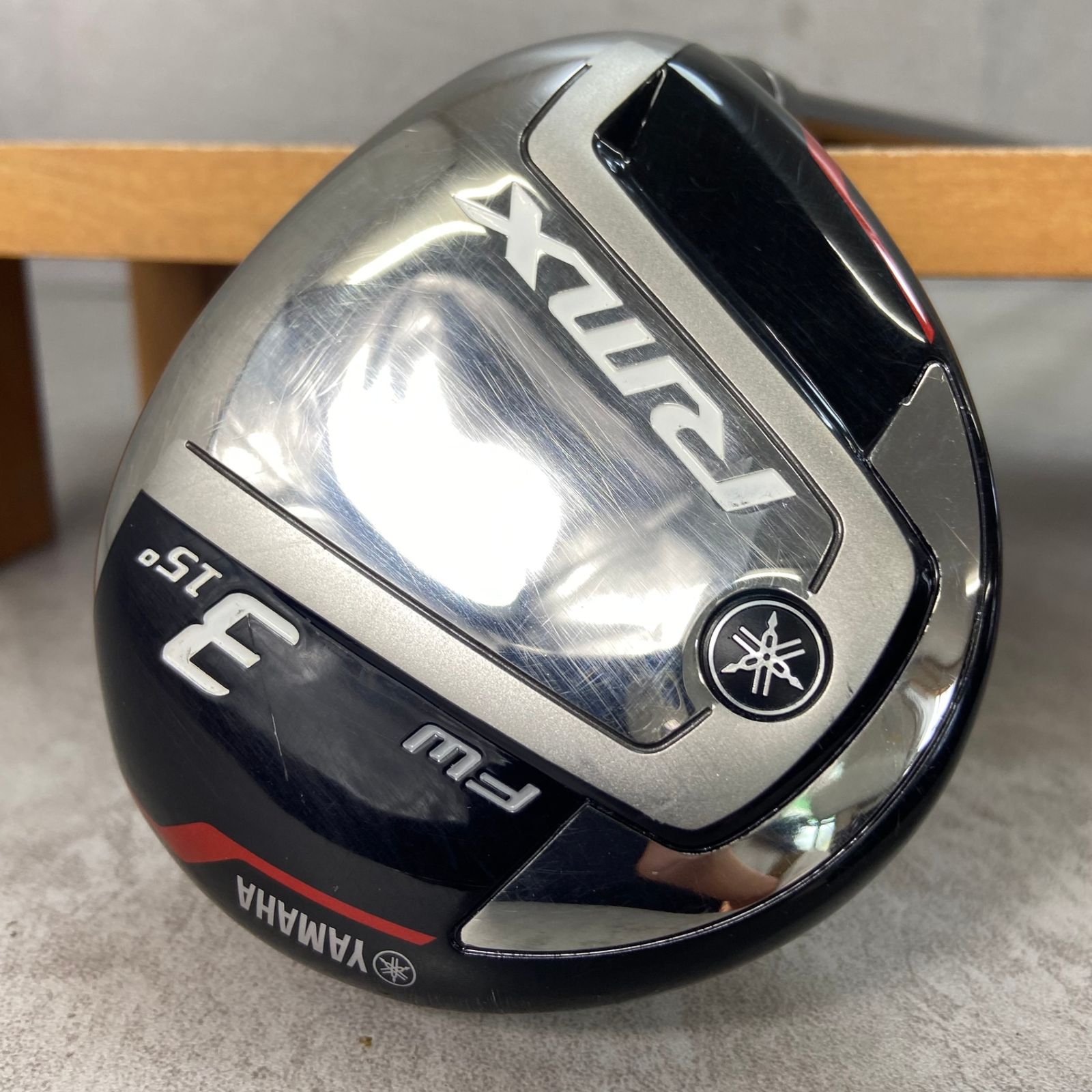 YAMAHA，RMX216ドライバー ヘアウェイウッド3本セット,ヘッドカバー付 YAMAHA，RMX216ドライバー ヘアウェイウッド3本セット