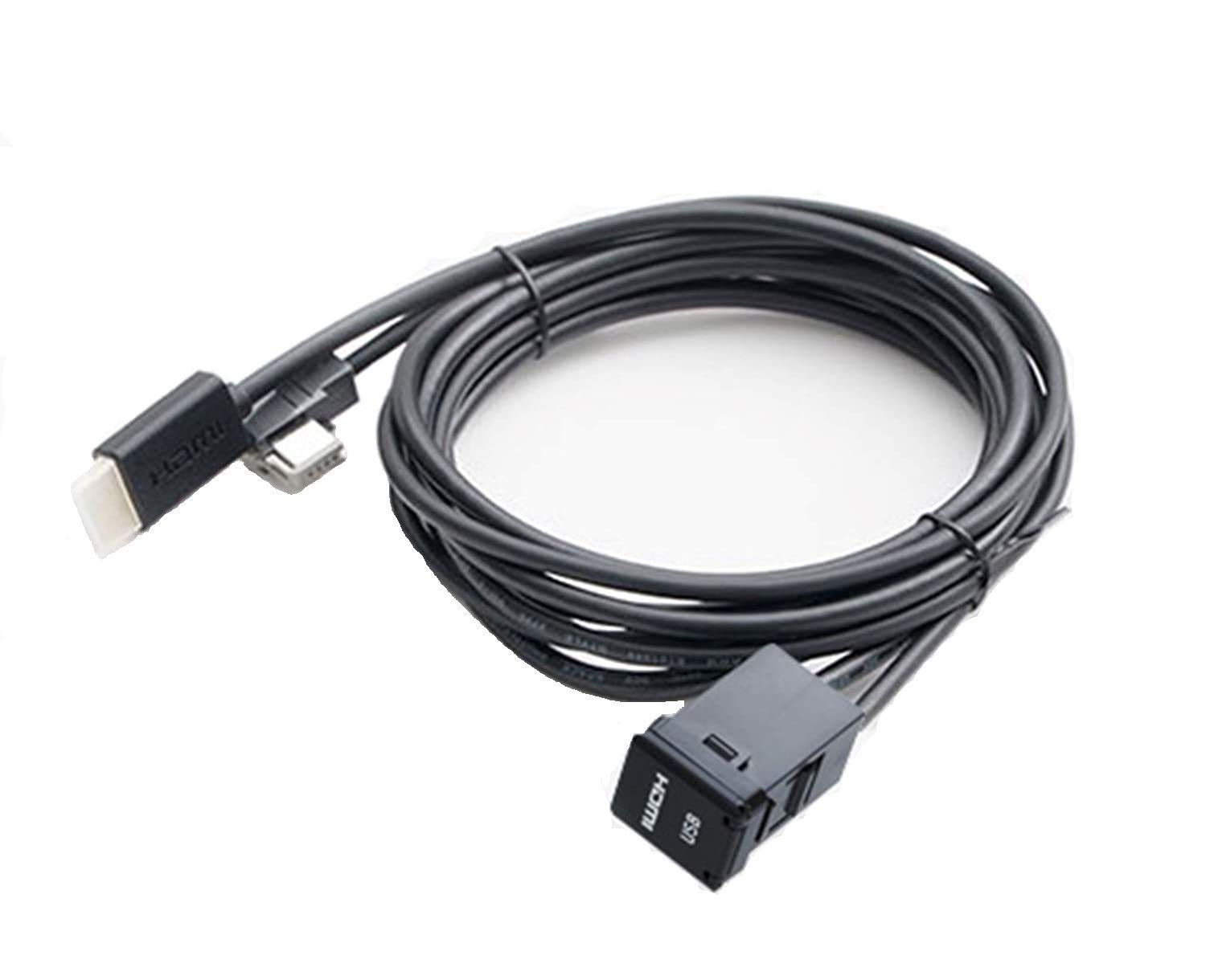 アルパインALPINE トヨタ車用ビルトインUSB|HDMI接続ユニット 1.75mケーブル KCU-Y63HU