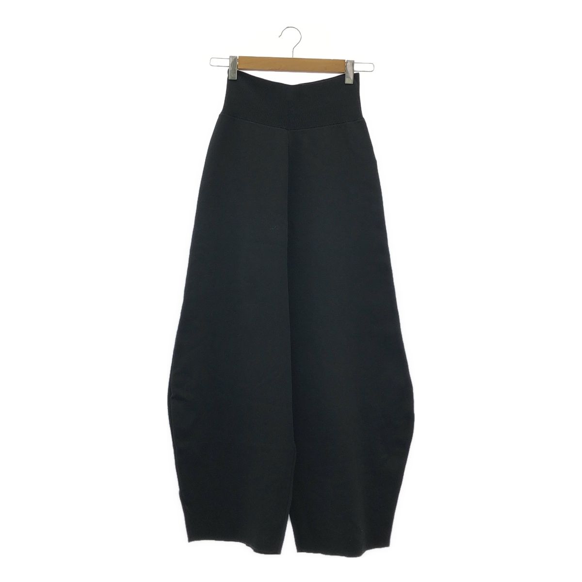 nagonstans | ナゴンスタンス | LOINO KNIT ニット コクーン ワイドパンツ | M | ブラック | レディース