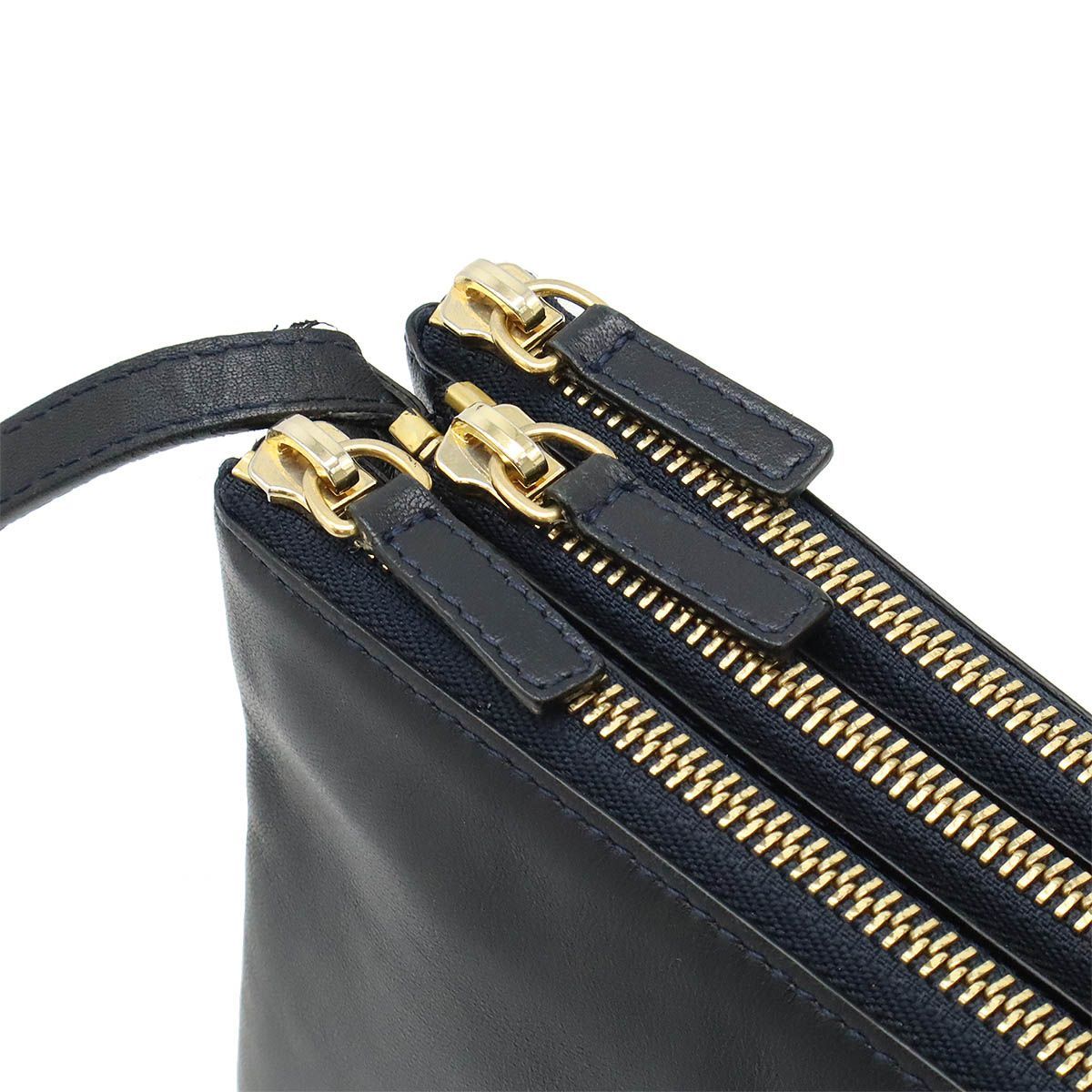 CELINE トリオスモール ネイビー ネイビー CELINE Trio Bag(セリーヌ