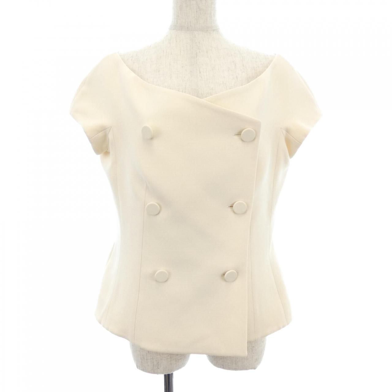 Christian Dior ノーカラー　ジャケット クリスチャンディオール CHRISTIAN DIOR ノーカラージャケット