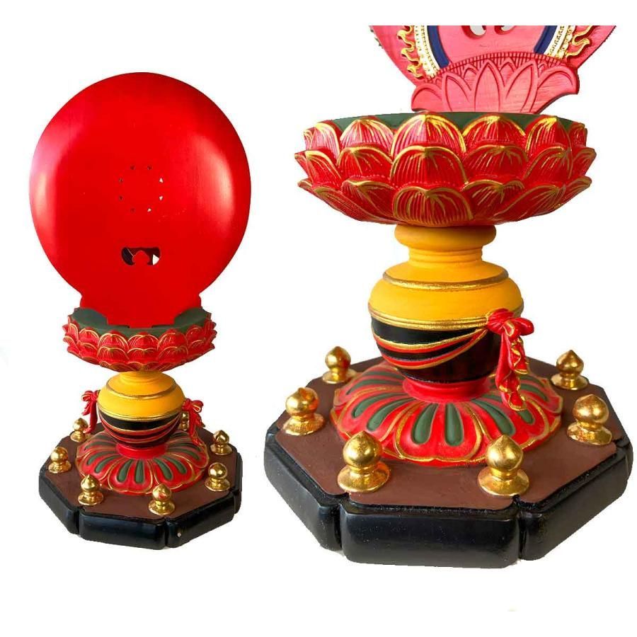 愛染明王像　 金色装飾付き 愛染明王像 金色装飾付き