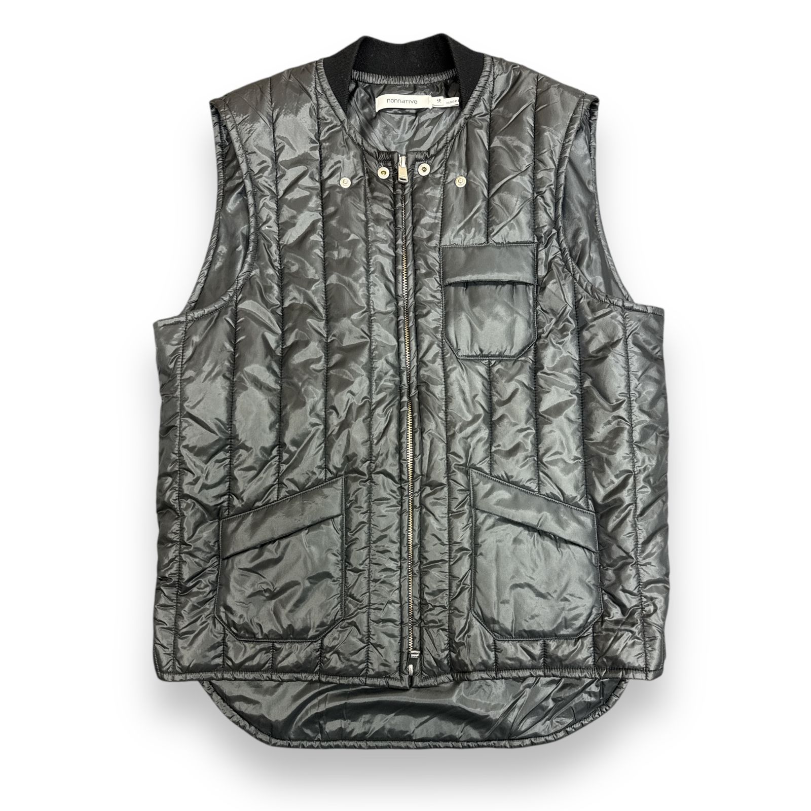 定価44000円 nonnative 18AW FELLER PUFF VEST NYLON TAFFETA ナイロン 