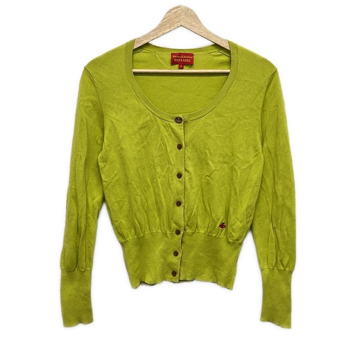 Vivienne Westwood イエロー カーディガン サイズ02 Vivienne Westwood イエロー カーディガン サイズ02