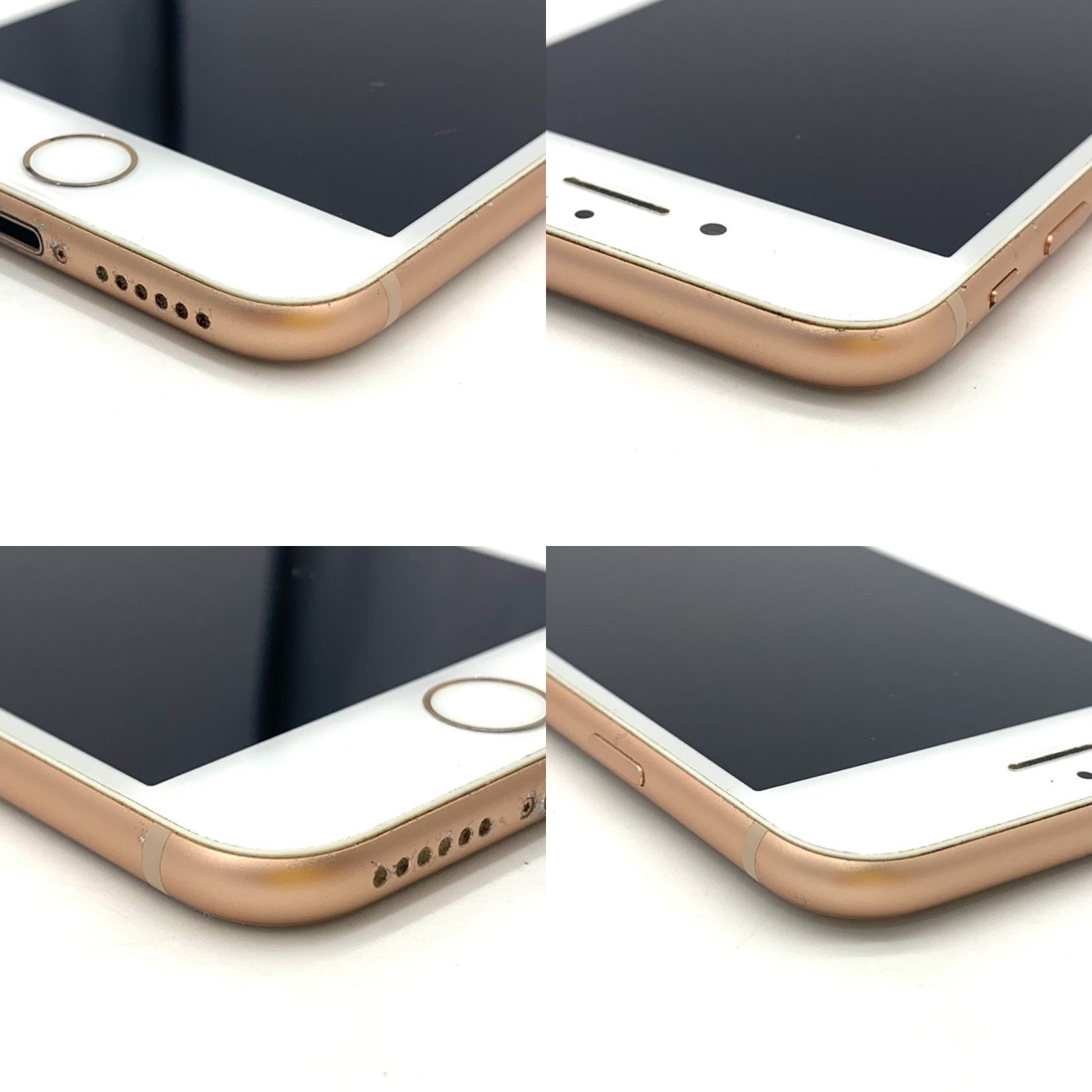 ▽【ジャンク品】SIMロック解除(Softbank) iPhone8 256GB ゴールド