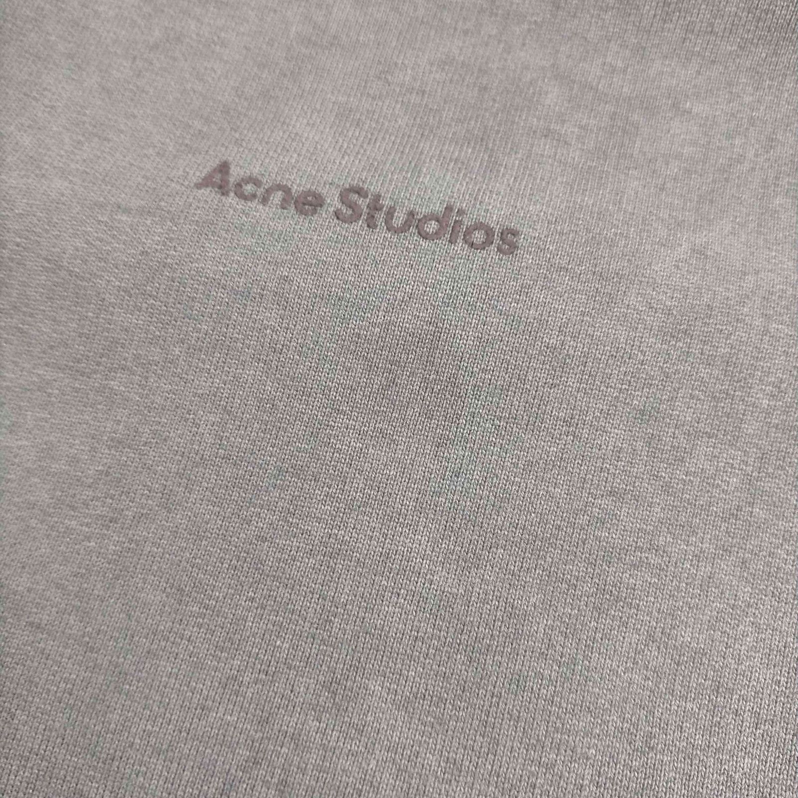 アクネストゥディオズ ACNE STUDIOS ポルトガル製 FIN STAMP SWEATSHIRT ロゴ ラバープリント スウェットトレーナー  メンズ import：S - メルカリ