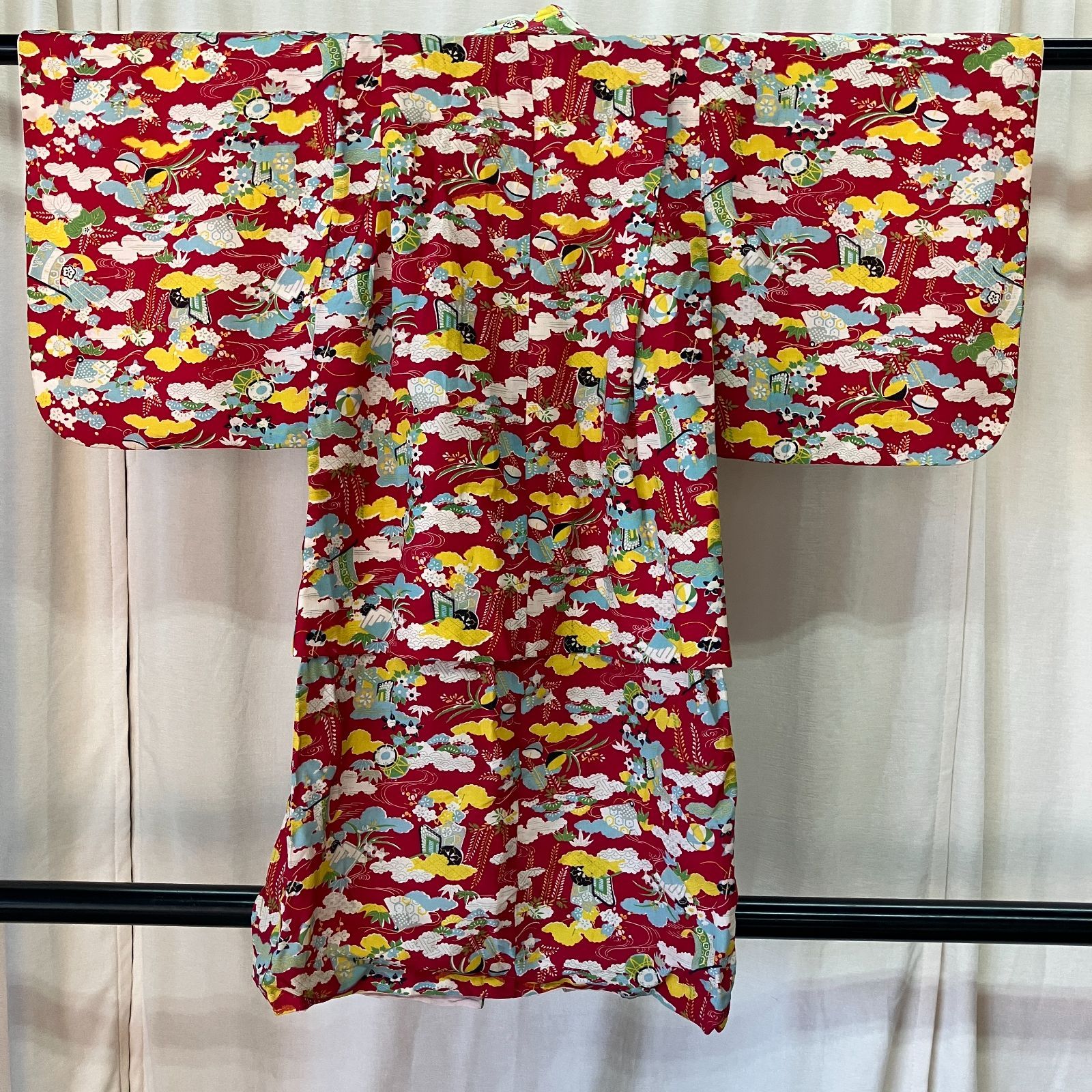 子供着物 長襦袢 女の子 10着 まとめ リメイク材料 ハンドメイド