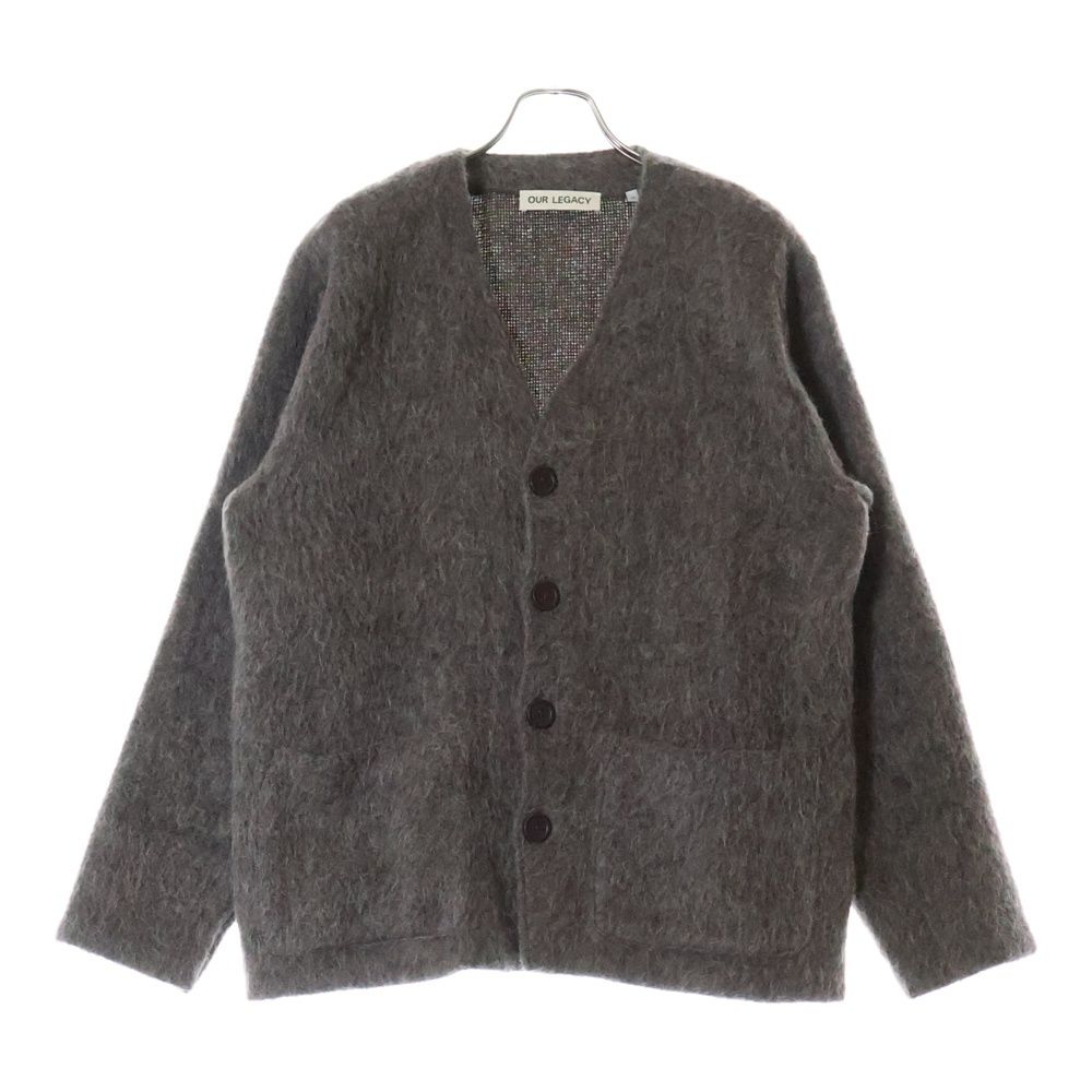 OUR LEGACY (アワーレガシー) CARDIGAN OLIVE MELANGE MOHAIR アルパカ 