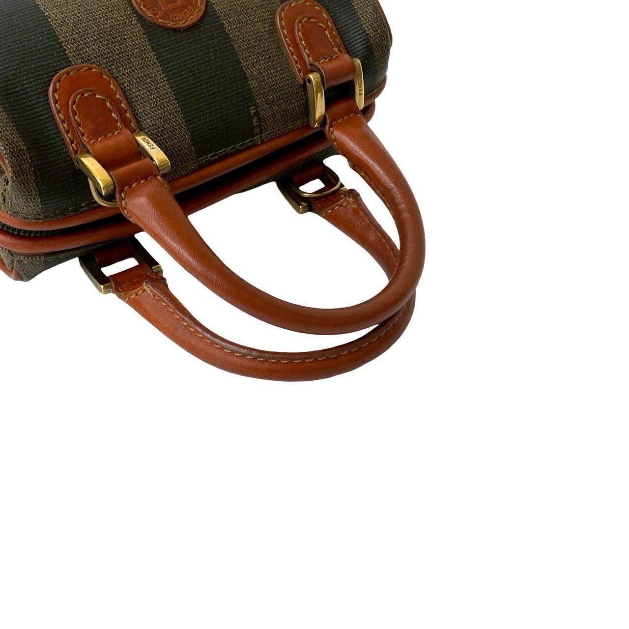 極 美品 FENDI フェンディ ヴィンテージ ペカン柄 FF ロゴ