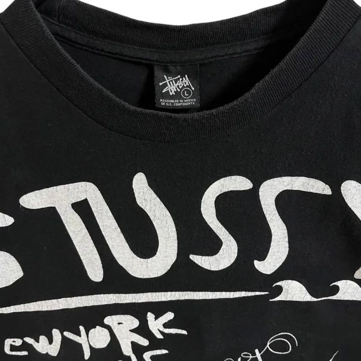STUSSY ステューシー S/S Tee 半袖 Tシャツ スケシンデザイン 両面