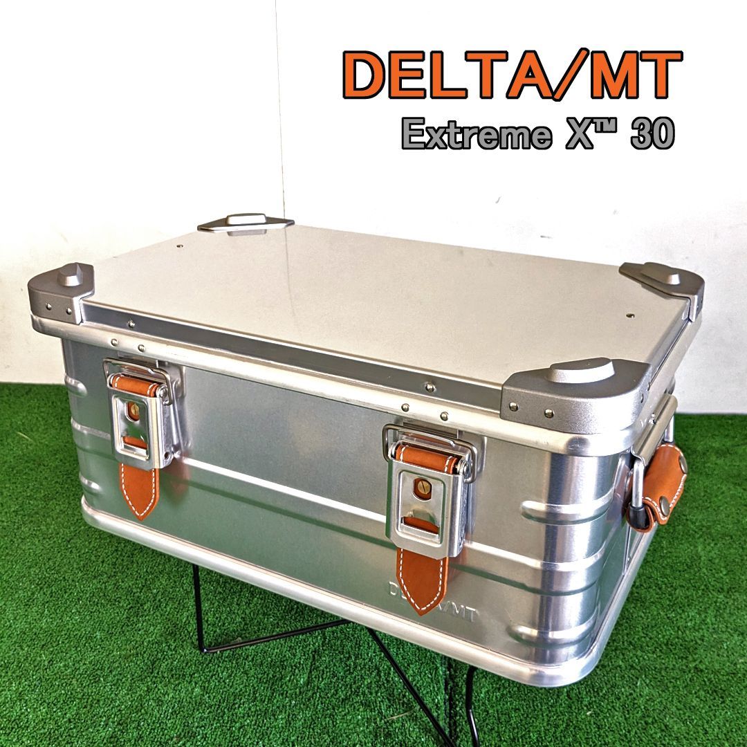 DELTA デルタ アルミコンテナ カスタム レザーベルト＆サイド