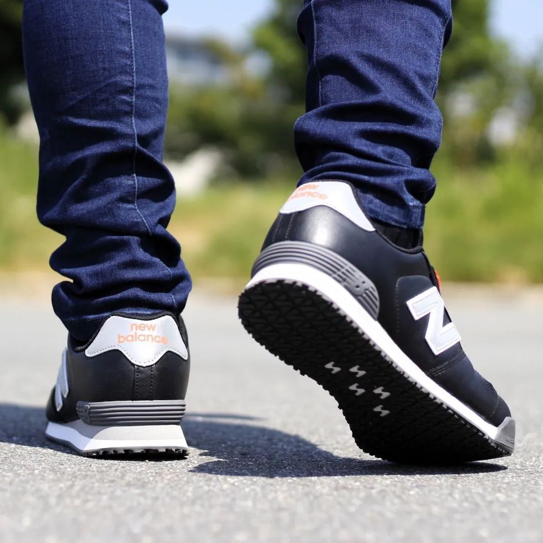 ✨️新品未使用品✨️ニューバランス BOA安全靴 BLK/WHT/GRY+ORG Amazon | [ニューバランス] BOSTON ボストン 安全靴 作業靴 軽量