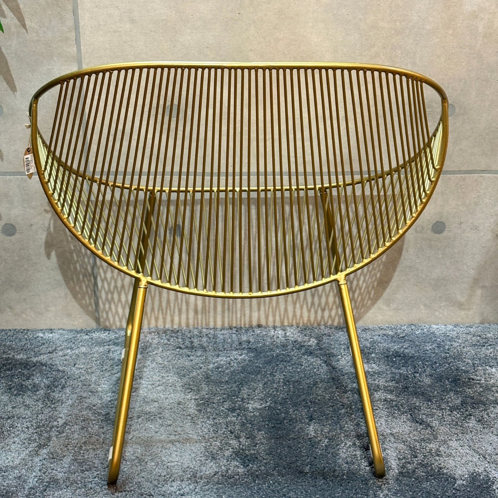 セール ワイヤーフレーム ラウンジチェア | アンティークゴールド