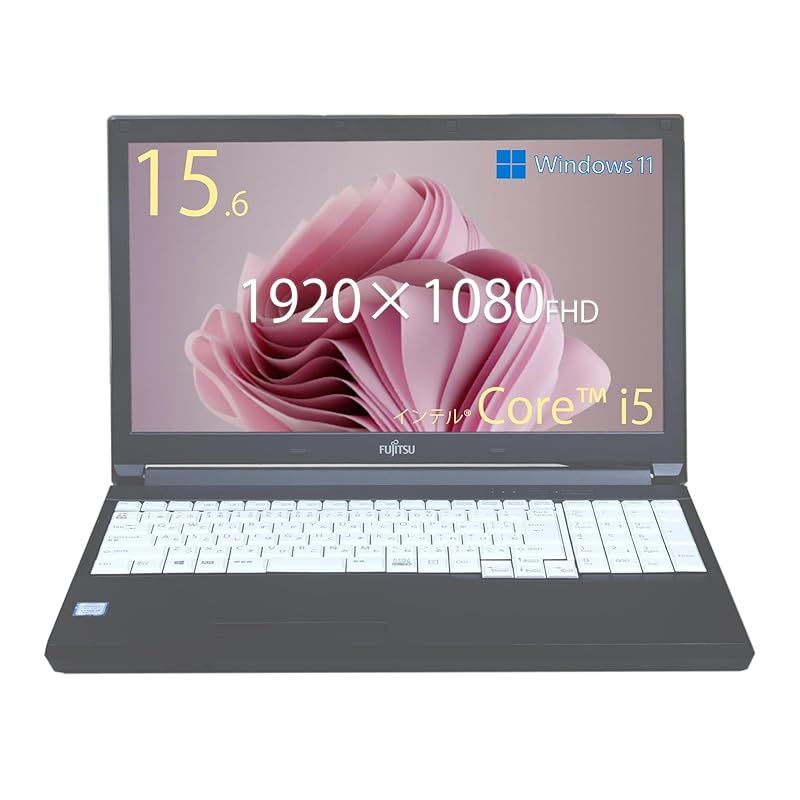 ノートパソコン フルHD液晶 | A577 MS Office2019 H-B| | 第7世代 Core i5 メモり 16GB | SSD 512GB | HDMI | 15.6inch | DVD|WIFI|Bluetooth | Windows11 1