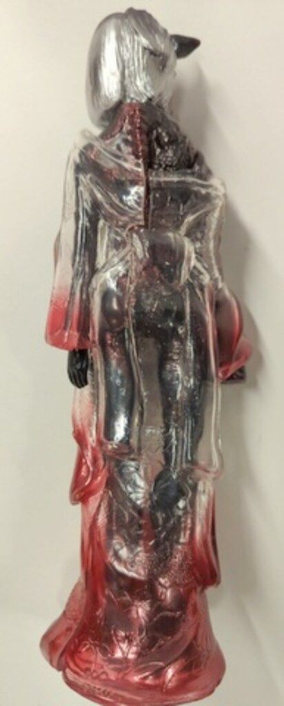 ヒカリトイズ 真説・物ノ怪少女 くだん 黒成型/銀髪メタ赤/クリア成型/クリア赤 ヒカリトイズ 真説・物ノ怪少女 くだん 黒成型/銀髪メタ赤