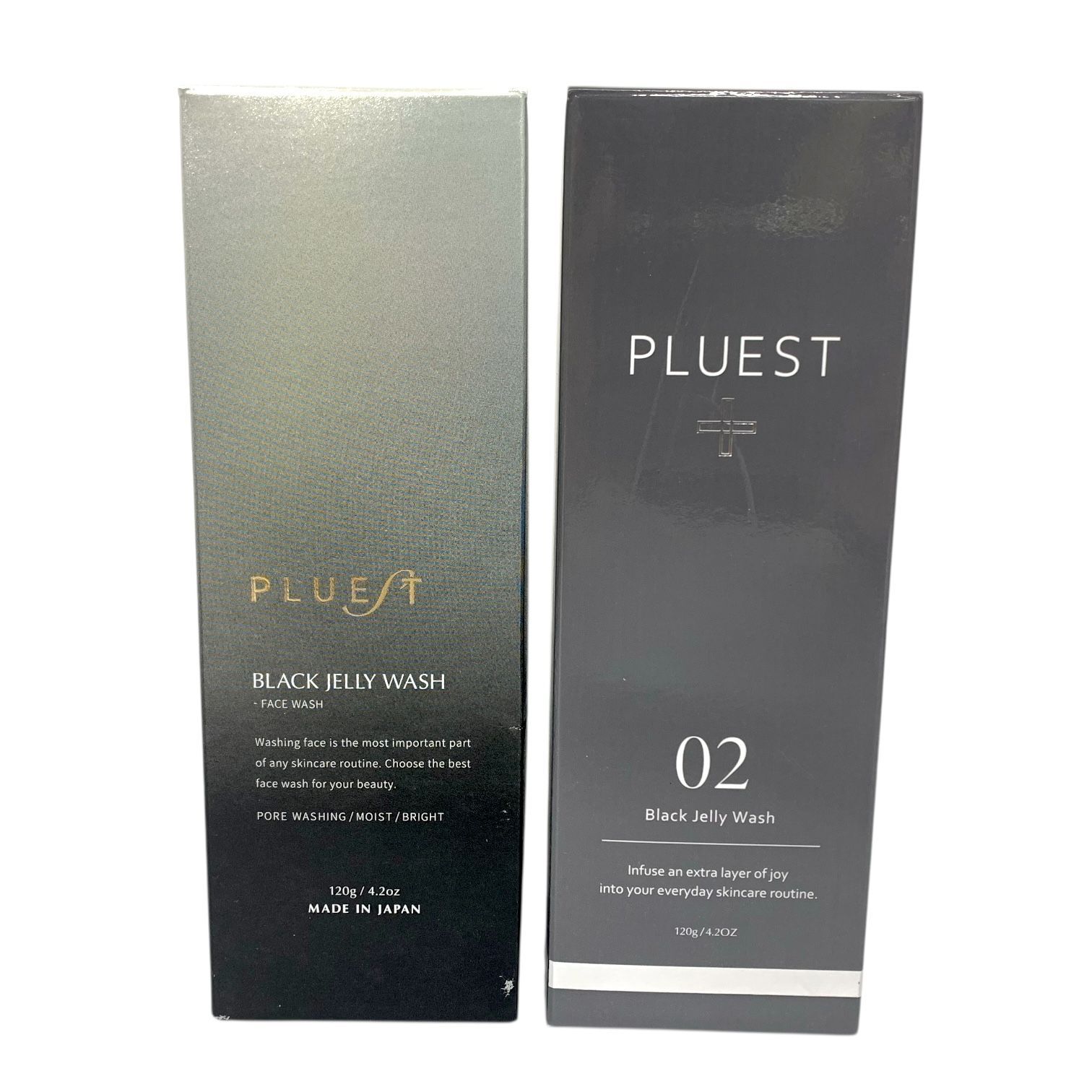 【新品未使用】ブラックジェリーウォッシュ 120 g x3本セット トクキレ】未使用 PLUEST ブラックジェリーウォッシュ 120g×3本