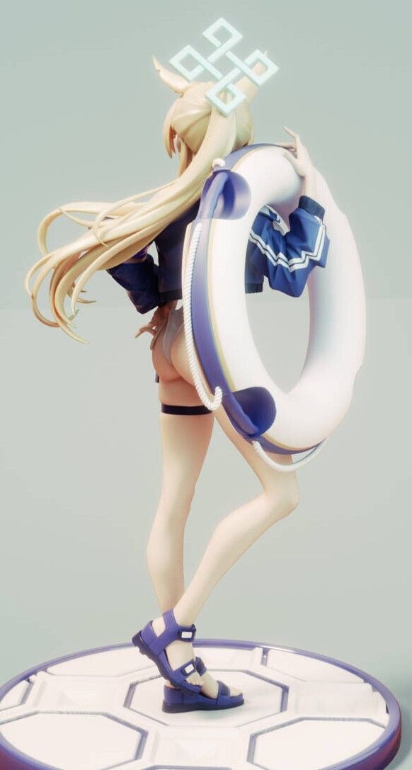 ブルーアーカイブ プラナ アロナ 夏のバカンス ガレージキット