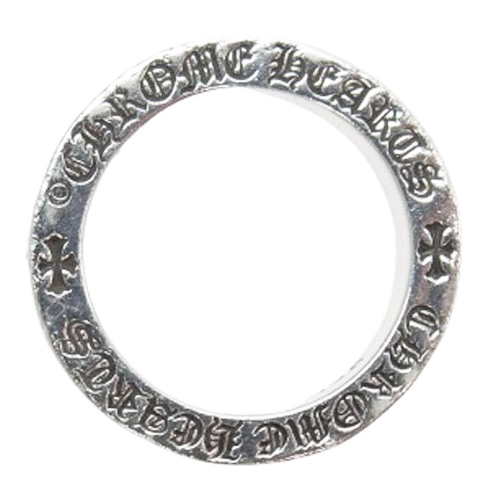 CHROME HEARTS クロムハーツ 原本無 6ｍｍ SPACER FUCK YOU ファックユー スペーサー リング シルバー系 約13.5号