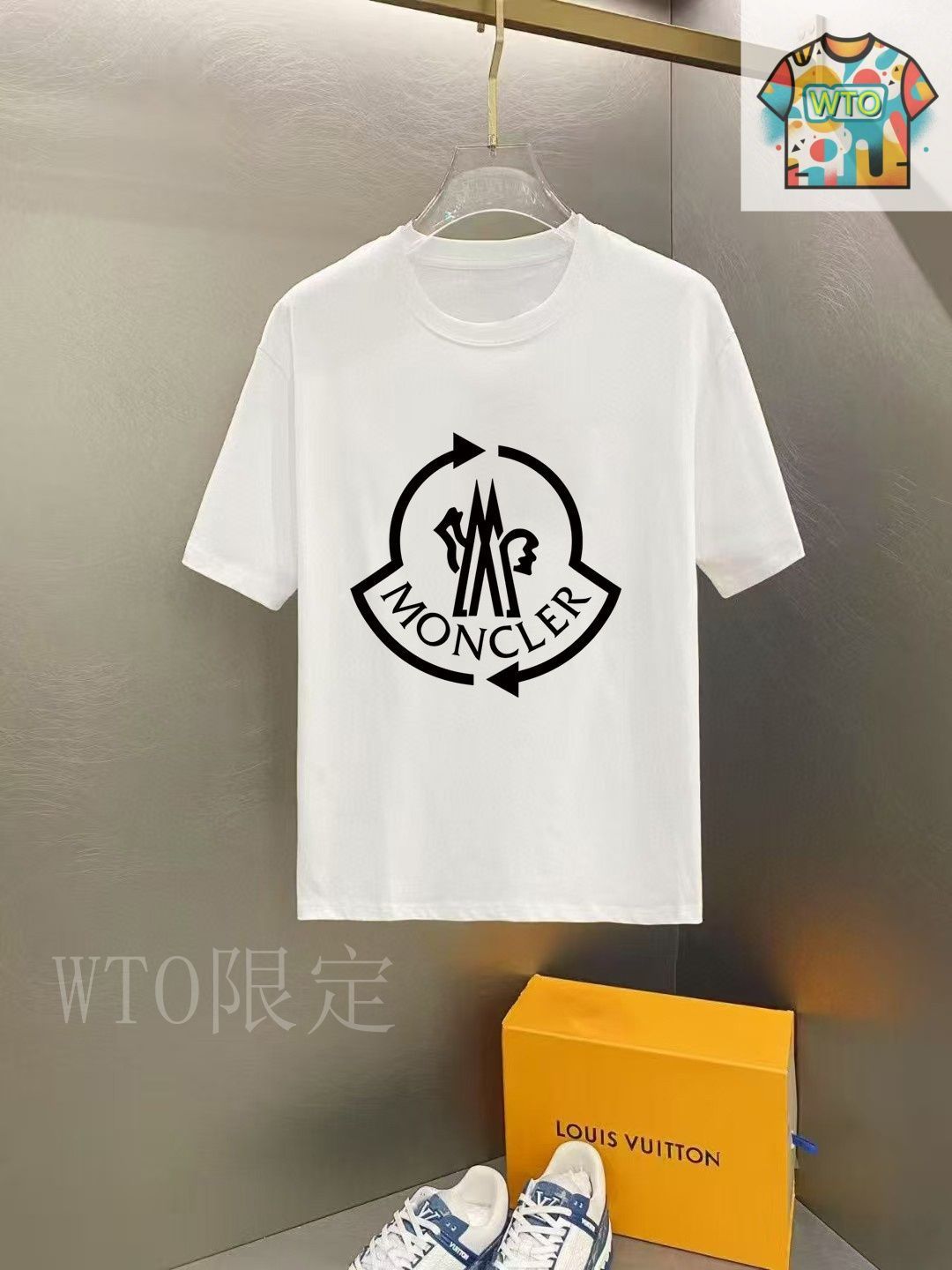 MONCLER 2025春夏新作 ツイード素材 ショートスリーブTシャツ 今日特価】Moncler 2025 Spring Short クルーネック T - メルカリ