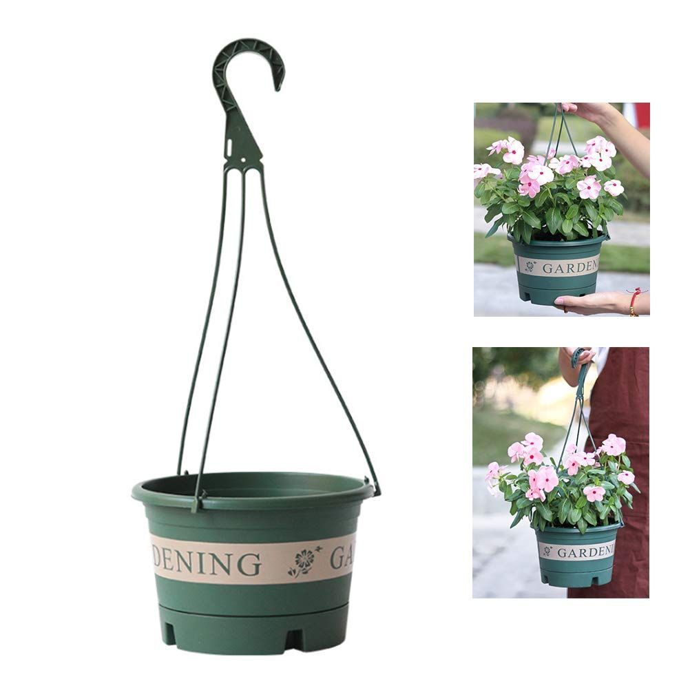 【人気商品】吊り鉢 吊り下げ 鉢植え用 フラワーポット ハンギングポット 吊りバスケット 花鉢 花ポット ハンギングバスケット 多肉植物ポット 植木鉢 観葉植物鉢 インテリア Creacom 屋内屋