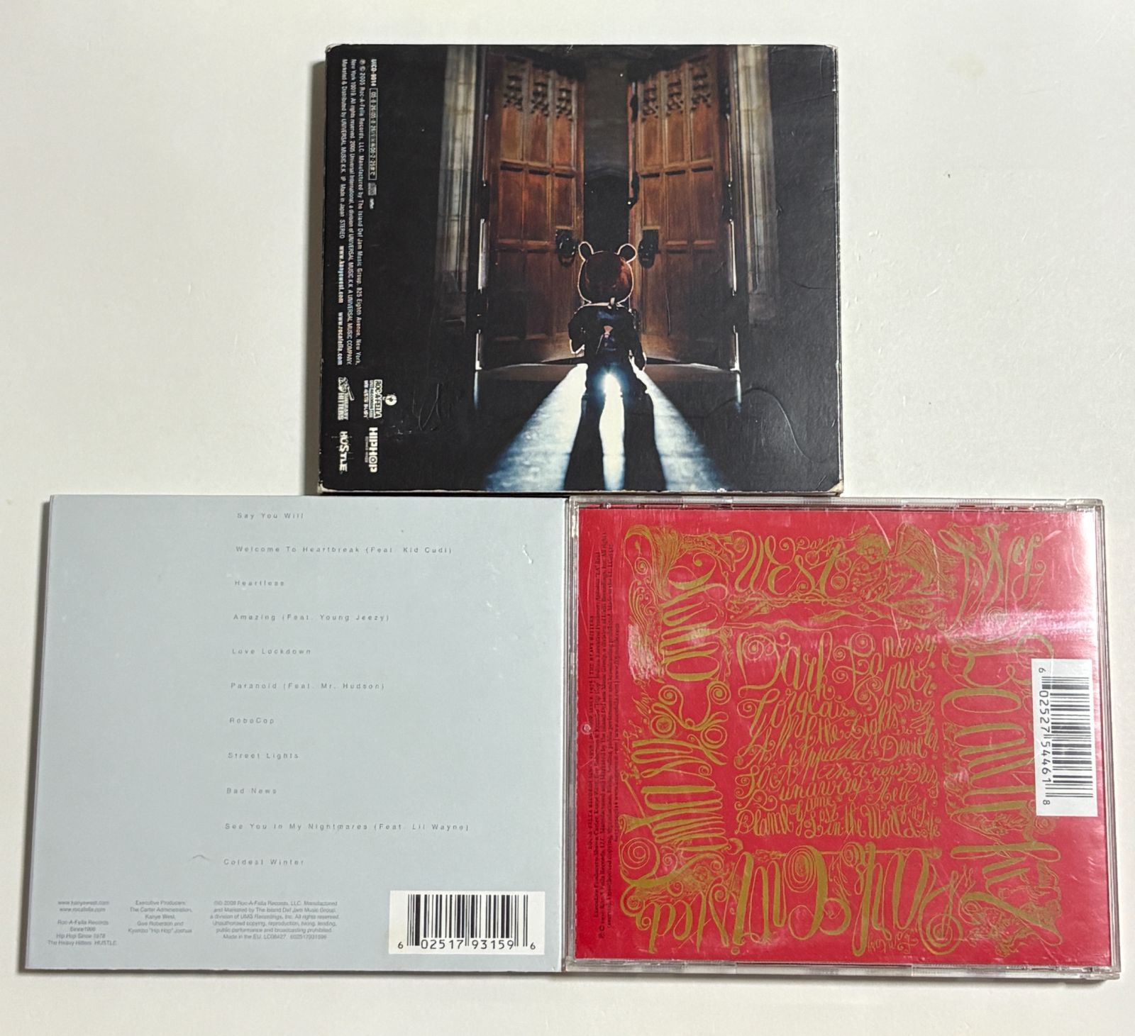 Kanye West CDコレクション カニエウエスト カニエ・ウェスト Kanye West アルバム CD3枚セット まとめ売り