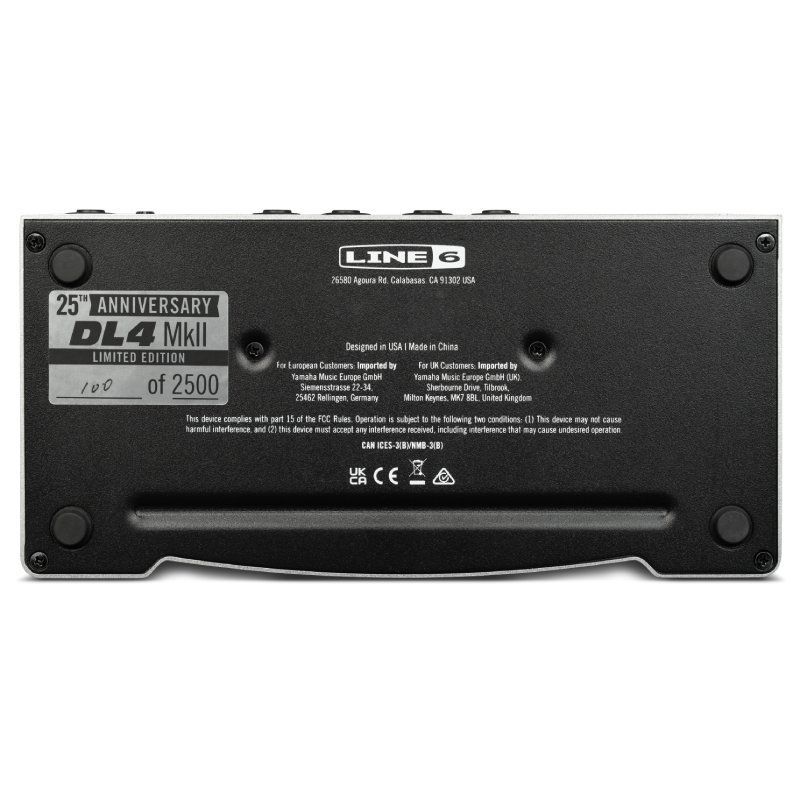 LINE6 25th Anniversary DL4 MkII ディレイモデラー〈ラインシックス