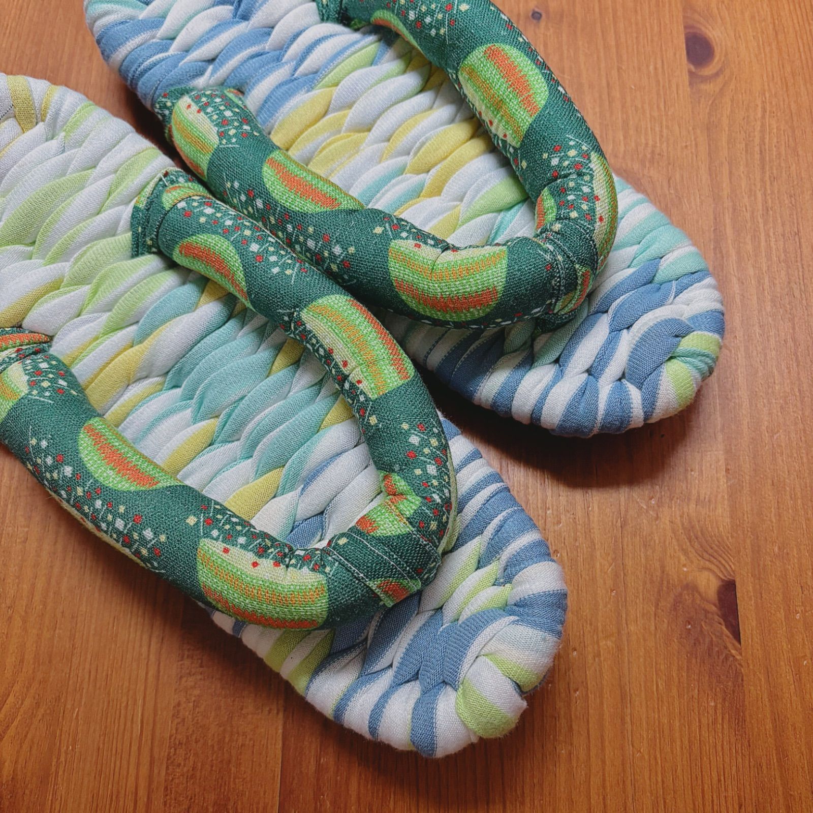 布ぞうり 26cm (足サイズ約25cm～27cm位の方におすすめ) N-12 - メルカリ 