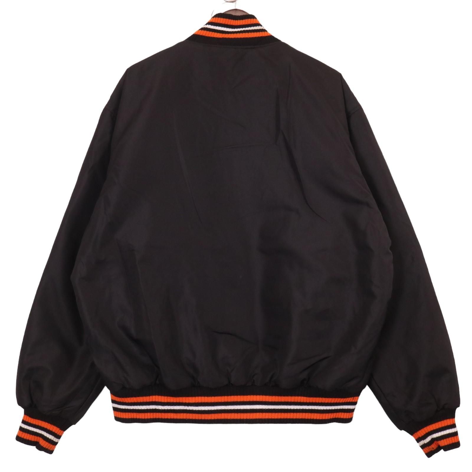 90年代 MLB リバーシブル スタジアムジャケット ブラック (メンズ XL  