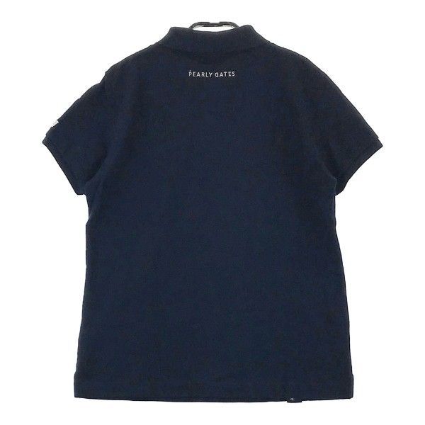 パーリーゲイツ　ポロシャツ　2 リバーシブル カノコ ボーダー 半袖 ポロシャツ＜NEO BORDER