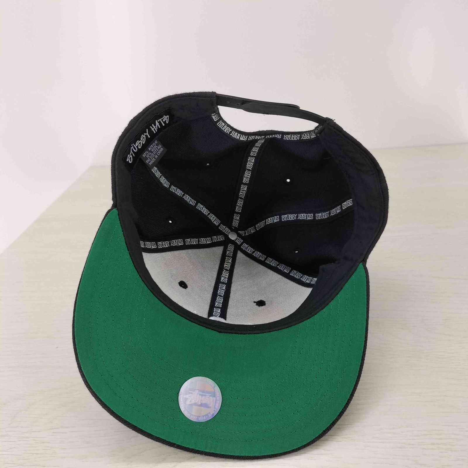 ステューシー Stussy 00s OLD HATS 刺繍パネルキャップ メンズ