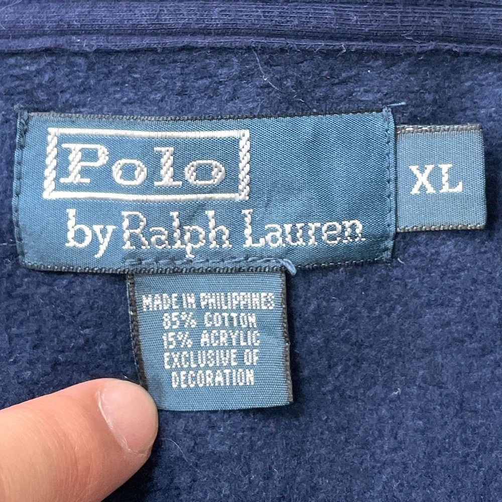 ポロ ラルフローレン Polo by Ralph Lauren ショールカラー スウェット