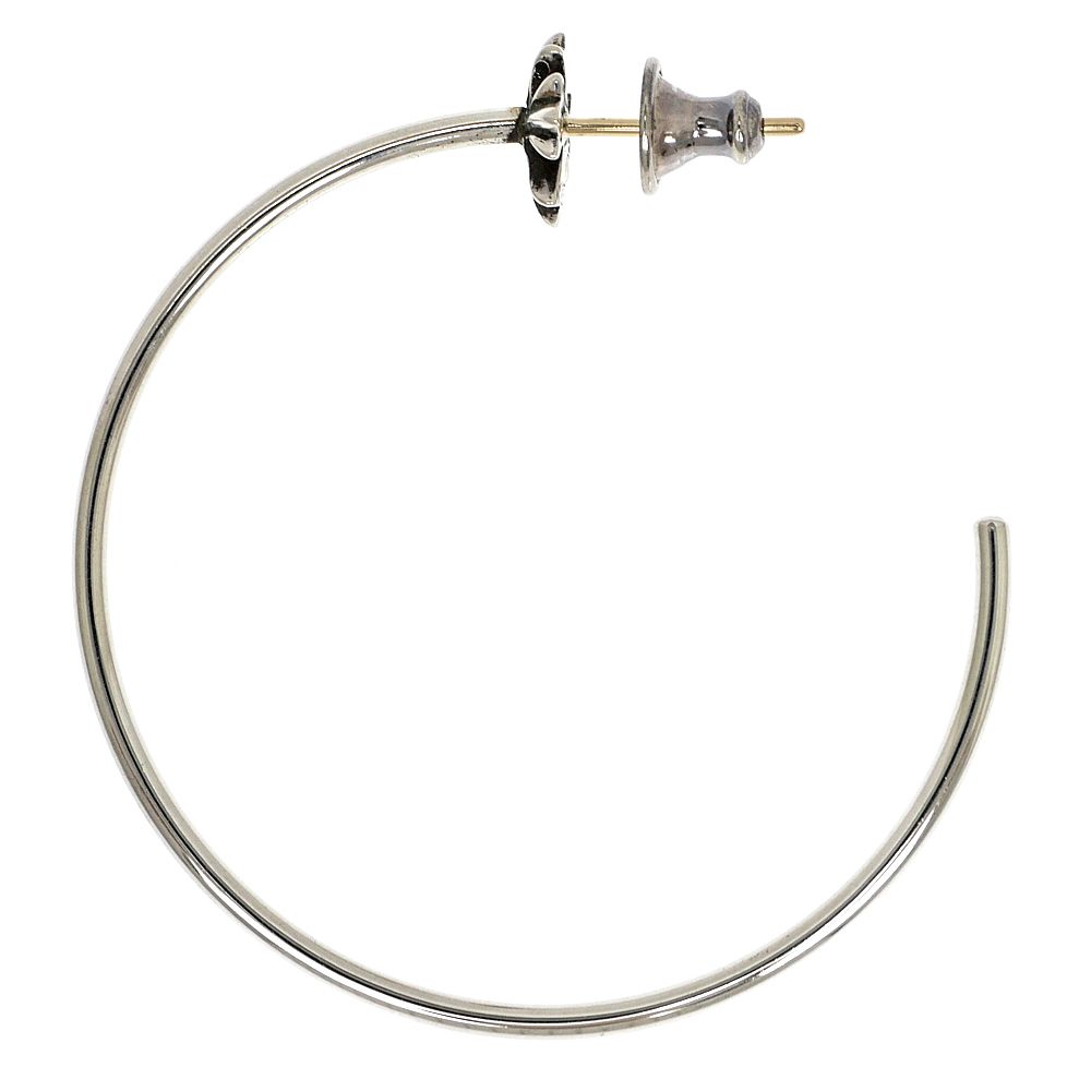 ガールズドントクライ× キャリアリング ロゴピアス ゴールド 片耳用