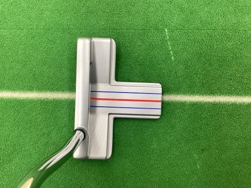 オデッセイ WHITE HOT OG BIG T 34インチ パター PT スチール フレックスその他 メンズ 男性用 右利き 右用 Bランク ゴルフクラブ