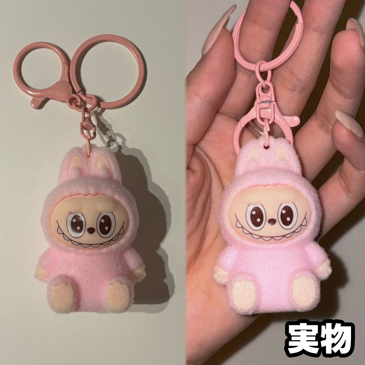完全正規品  ラブブ  キーホルダー LABUBU ラブブ キーホルダー 2点 セットの通販 by 草田君's shop