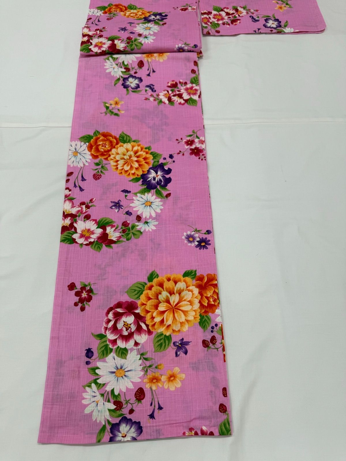 LY1107PI «花ラブリ» 新品 レディース 浴衣単品 ゆかたSEIKO