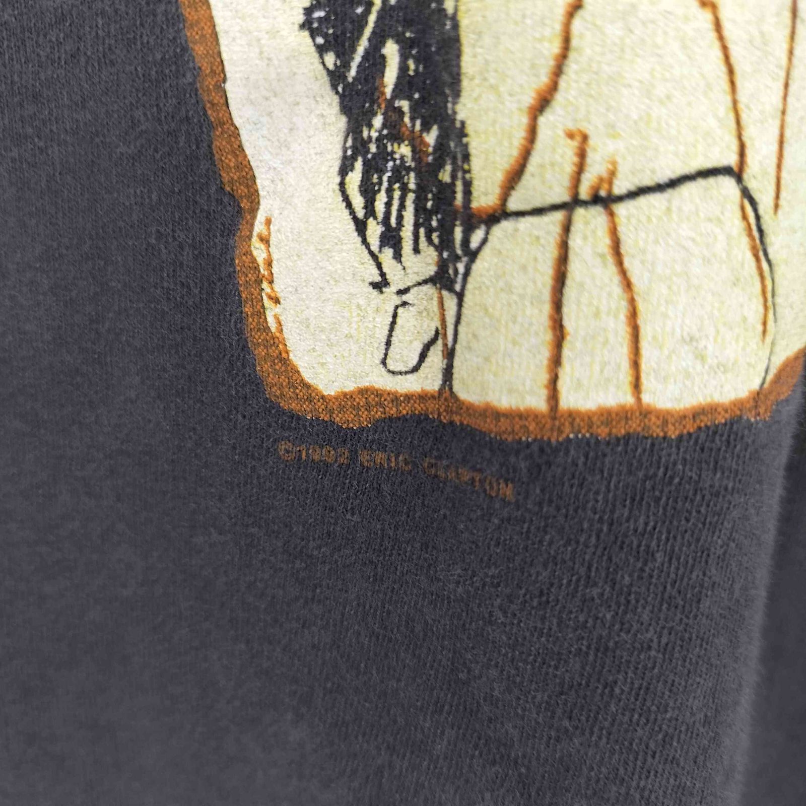 Hanes(ヘインズ) 90S 1992 ERIC CLAPTON JOURNEYMAN  Tシャツ メンズ import：L 【中古】【ブランド古着バズストア】 ヘインズ Hanes 90S 1992 ERIC CLAPTON JOURNEYMAN Tシャツ メンズ