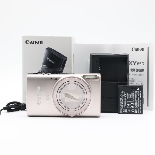 新品未使用】Canon IXY 650 シルバー