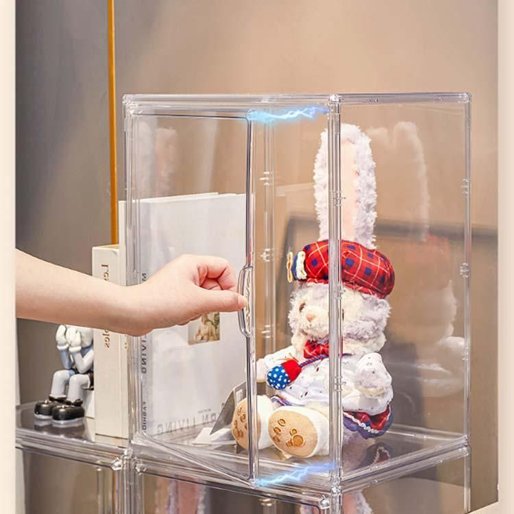 ぬいぐるみ収納ケース 2個 透明 人形ケース ぬいぐるみケース