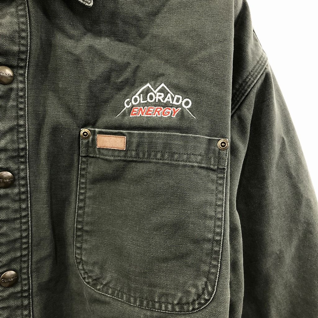 carhartt カーハートダックシャツジャケット　コットンライナー 楽天市場】レビューでクーポン☆カーハート ジャケット CARHARTT
