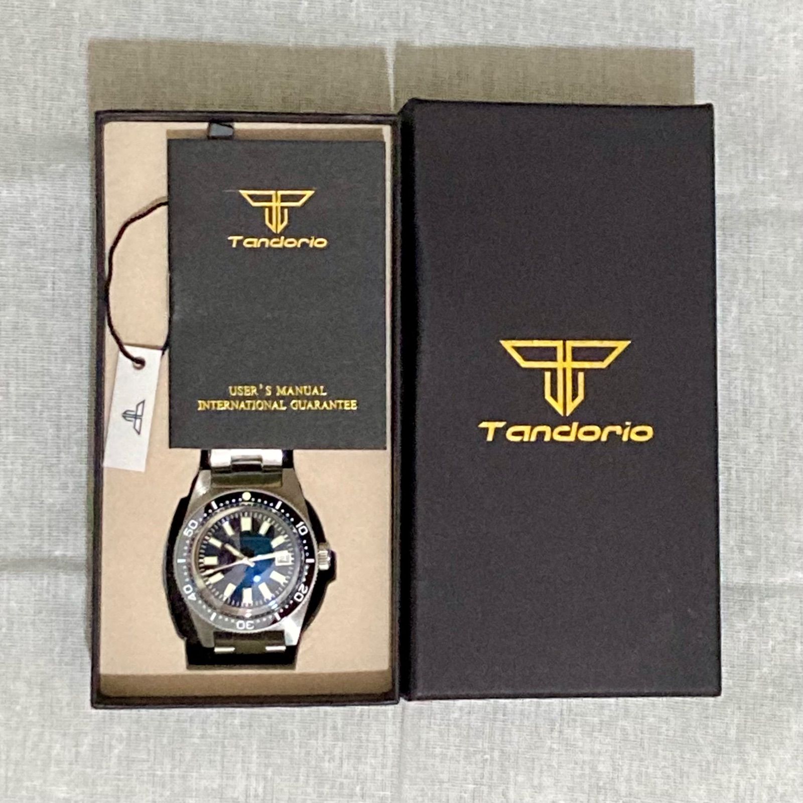 週末限定値下げ中‼️【新品】Tandorio ダイバーズウォッチ NH35A