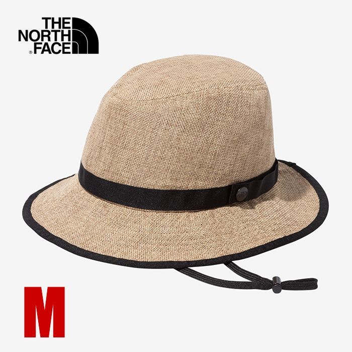 美品　THE NORTH FACE アウトドアハット ベージュ　レディース　M Mサイズ】【新品】ノースフェイス ハット レディース ベージュ