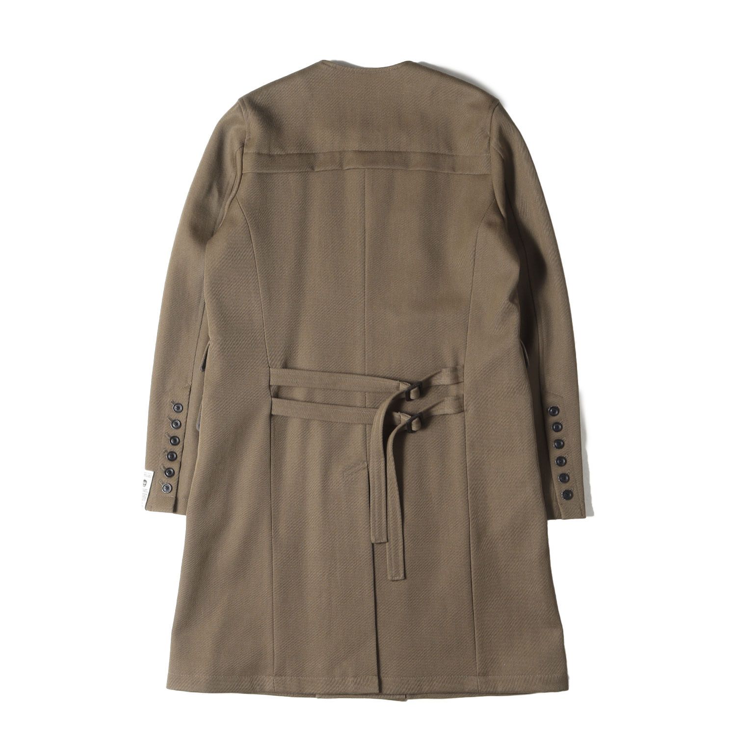 SHAREEF シャリーフ グレー ウールコート シャリーフウールコート SHAREEF シャリーフ グレー ウールコート