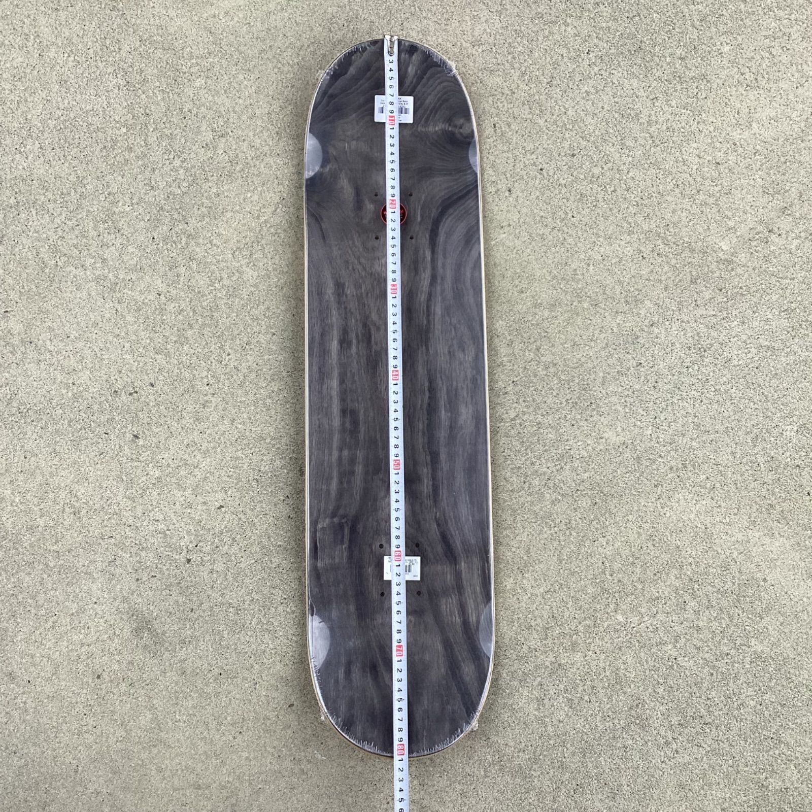 デッキテープ付き！ 8.0インチ ZOOYORK スケボー 台湾製無地黒デッキ