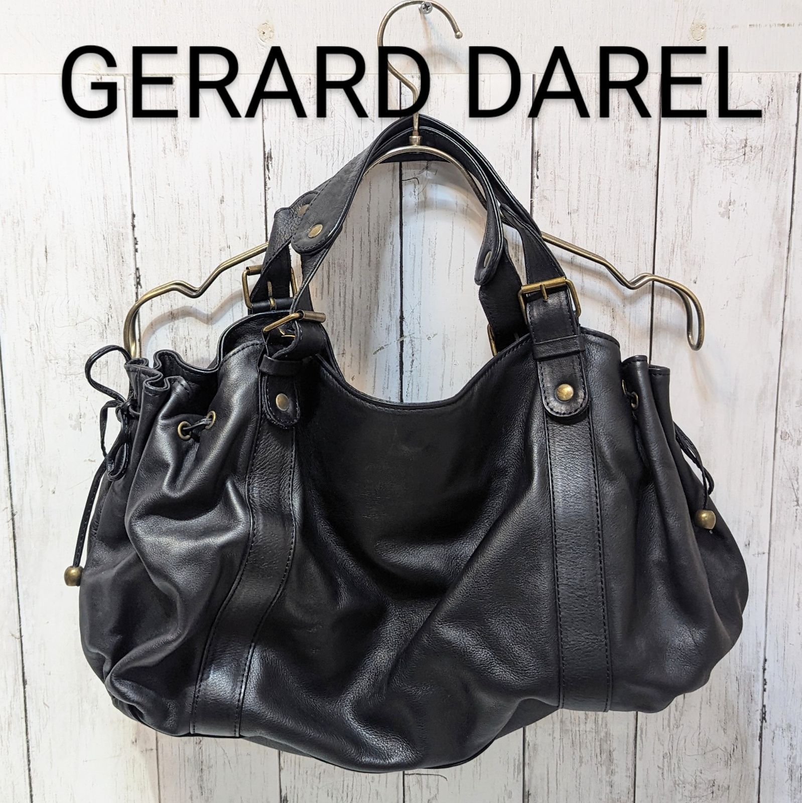 【良品】GERARD DAREL ショルダーバッグ ハンドバッグ