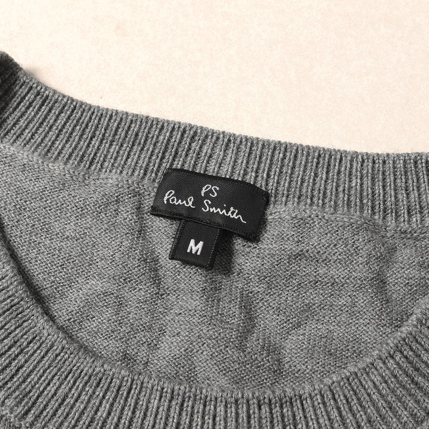 美品 Paul Smith ポールスミス ニット ショルダーボタン パネル 