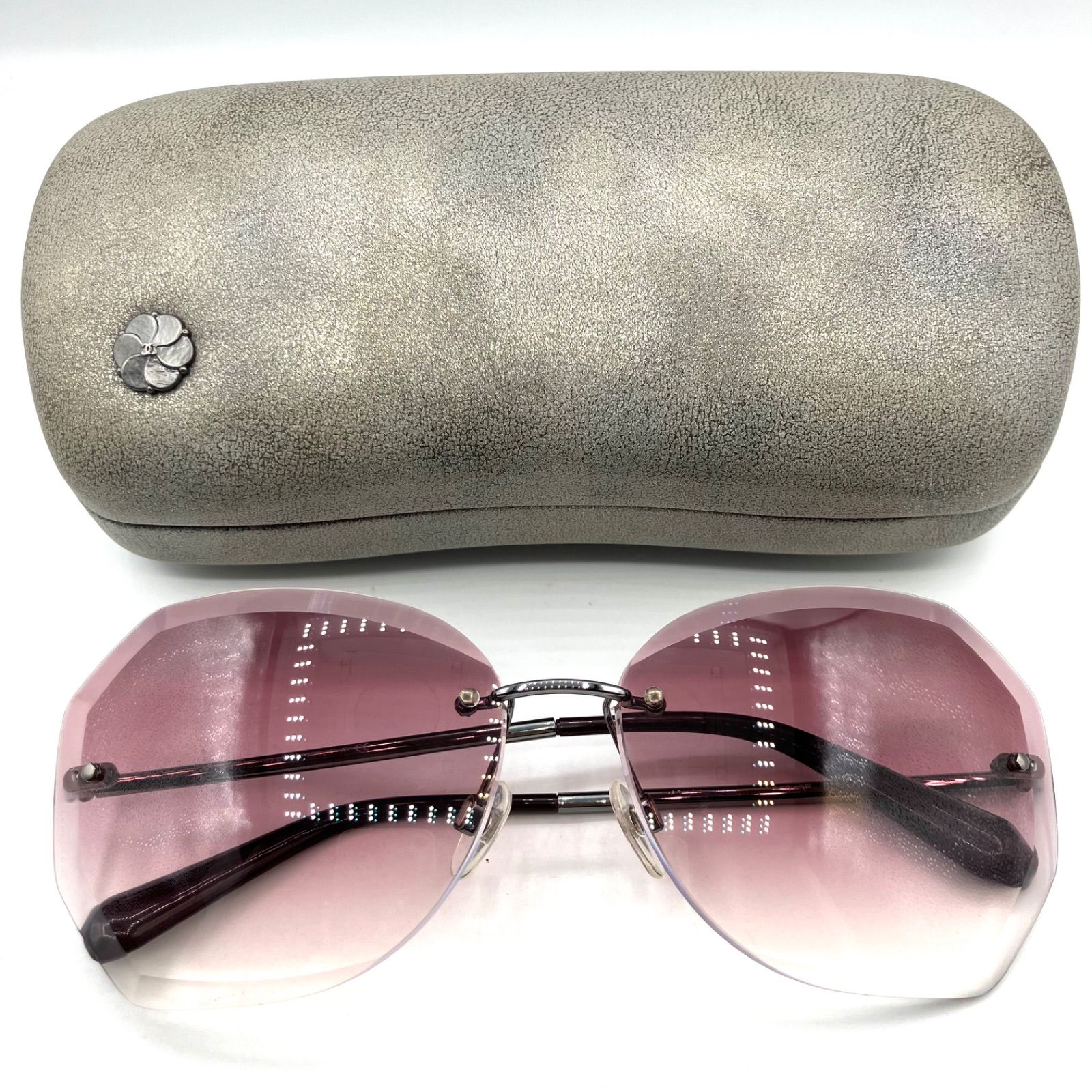 鑑定済み】正規品 CHANEL シャネル サングラス 108/3P 62□15 135 2N  