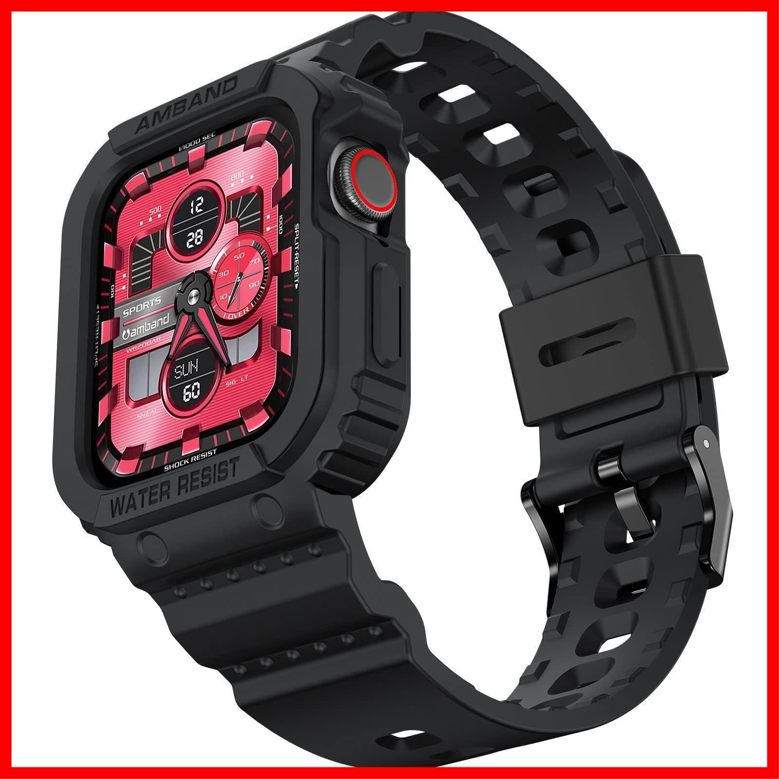 【大人気】ブラック) (38mm/40mm/41mm Watchバンド Apple amBand